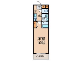 シナジーコート大正泉尾の物件間取画像